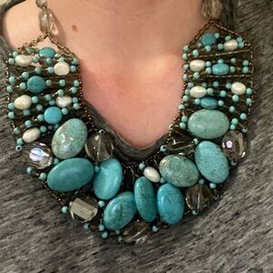 Statement fashion necklace